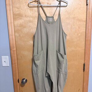 Hot Shot Onesie - NWT - Sage Stone / Army Green - XS